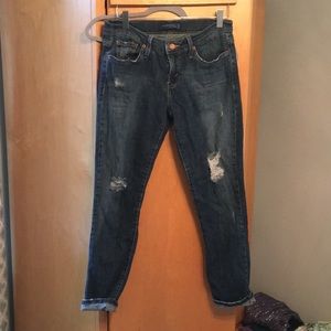 Levi’s Distressed Boyfriend Jeans
